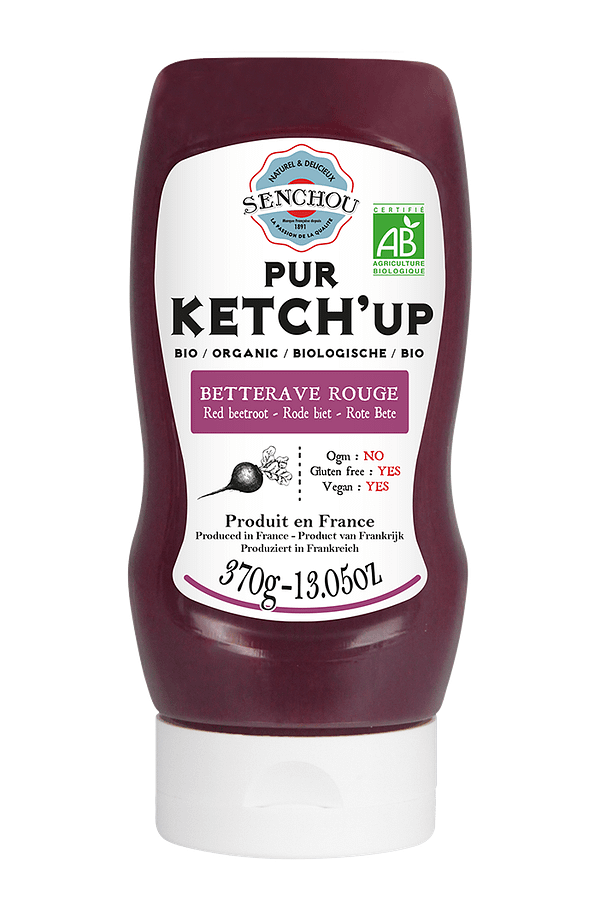 Ketchup Squeeze Betterave rouge Marcel Senchou