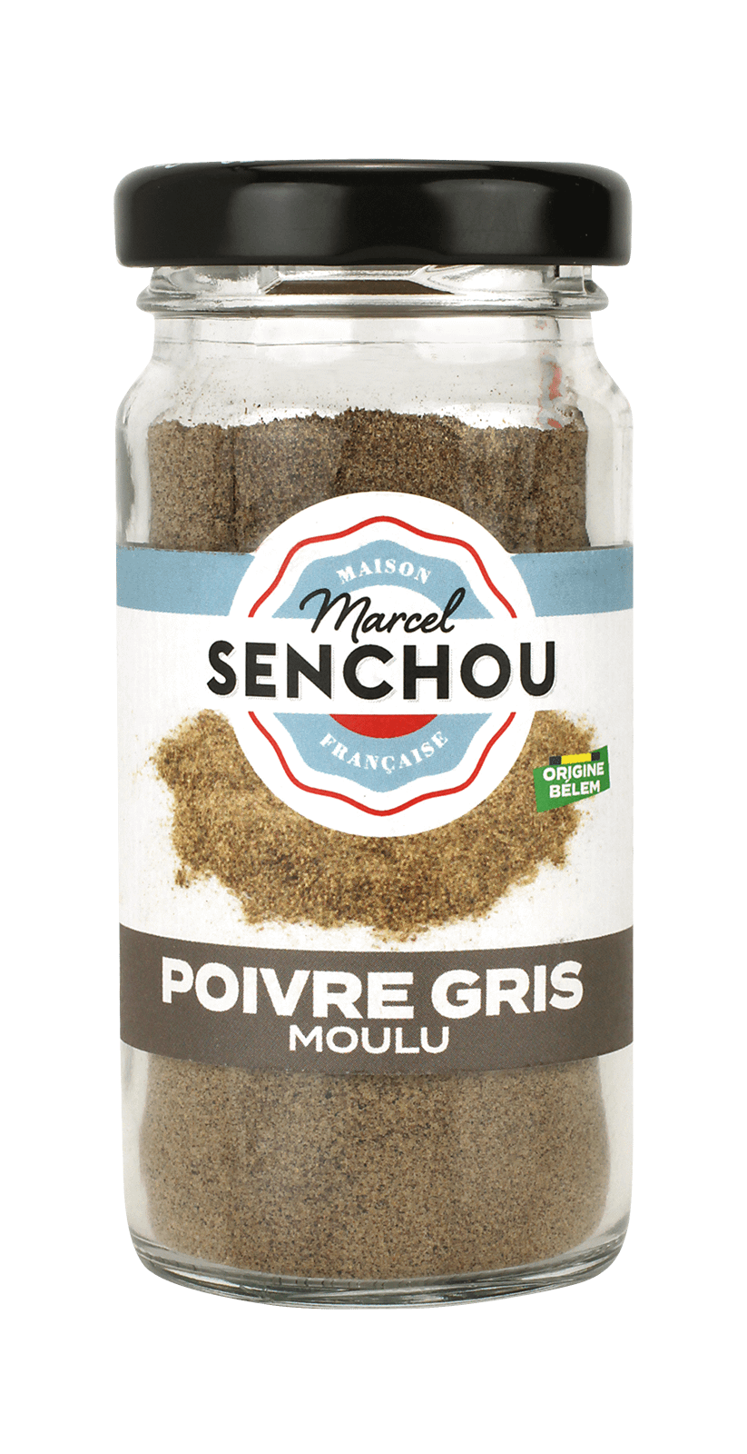 POIVRE GRIS MOULU DU BRESIL 45G - Marcel Senchou